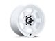 Fuel Wheels Hype Gloss White 6-Lug Wheel; 17x8.5; -10mm Offset (07-13 Silverado 1500)