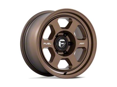 Fuel Wheels Hype Matte Bronze 6-Lug Wheel; 17x8.5; -10mm Offset (07-13 Silverado 1500)