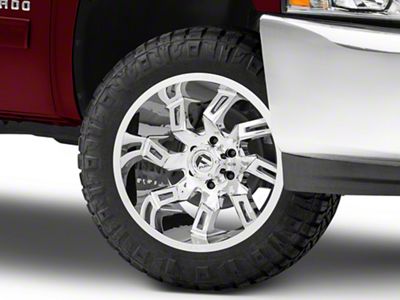 Fuel Wheels Lockdown Chrome 6-Lug Wheel; 20x10; -18mm Offset (07-13 Silverado 1500)