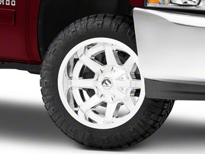 Fuel Wheels Maverick Chrome 6-Lug Wheel; 22x10; 10mm Offset (07-13 Silverado 1500)