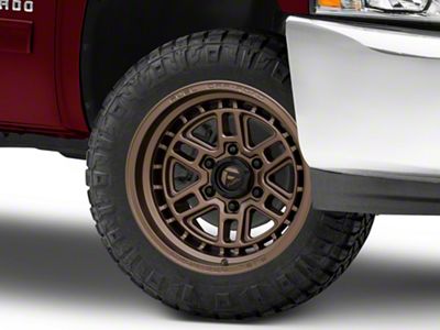 Fuel Wheels Nitro Matte Bronze 6-Lug Wheel; 20x9; 1mm Offset (07-13 Silverado 1500)
