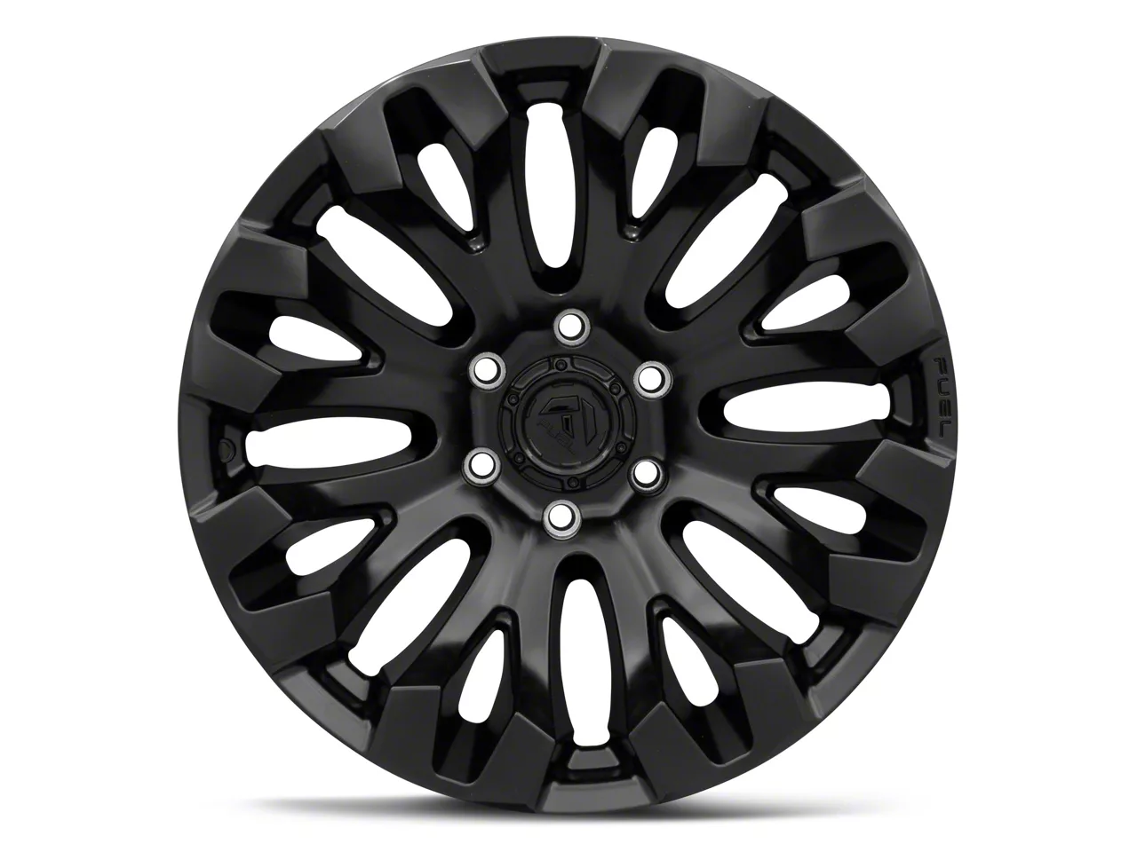 Fuel Wheels Silverado 1500 Quake Blackout 6-Lug Wheel; 20x10 Fuel Wheels Silverado 1500 Quake Blackout 6-Lug Wheel; 20x10
