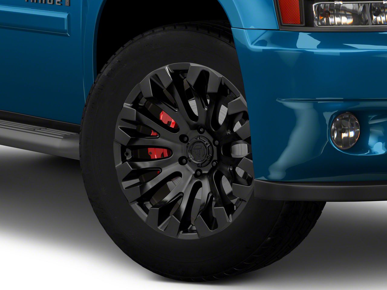 Fuel Wheels Silverado 1500 Quake Blackout 6-Lug Wheel; 20x9; 1mm Offset ...
