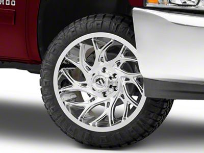 Fuel Wheels Runner Chrome 6-Lug Wheel; 22x12; -44mm Offset (07-13 Silverado 1500)