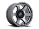 Fuel Wheels Rush Matte Gunmetal 6-Lug Wheel; 17x9; 1mm Offset (07-13 Silverado 1500)