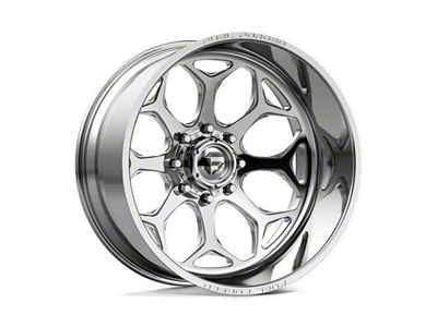 Fuel Wheels Scepter Polished Milled 6-Lug Wheel; 20x9; 1mm Offset (07-13 Silverado 1500)