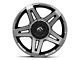 Fuel Wheels SFJ Matte Gunmetal 6-Lug Wheel; 20x12; -44mm Offset (07-13 Silverado 1500)