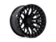 Fuel Wheels Sigma Blackout with Gloss Black Lip 6-Lug Wheel; 20x10; -18mm Offset (07-13 Silverado 1500)