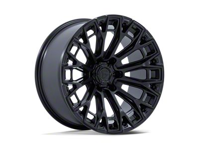 Fuel Wheels Trax Matte Black 6-Lug Wheel; 18x9; 1mm Offset (07-13 Silverado 1500)