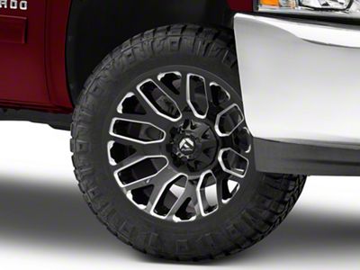 Fuel Wheels Warrior Gloss Black Milled 6-Lug Wheel; 20x10; -18mm Offset (07-13 Silverado 1500)