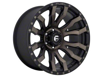 Fuel Wheels Blitz Matte Black Double Dark Tint 8-Lug Wheel; 18x9; 1mm Offset (11-14 Silverado 2500 HD)