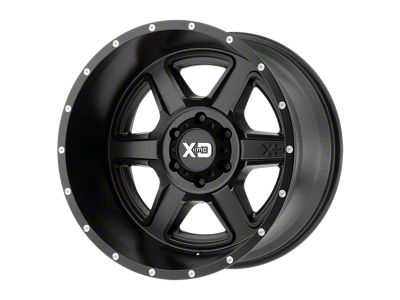 Fuel Wheels Hardline Gloss Black with Blue Tinted Clear 8-Lug Wheel; 22x12; -44mm Offset (11-14 Silverado 2500 HD)