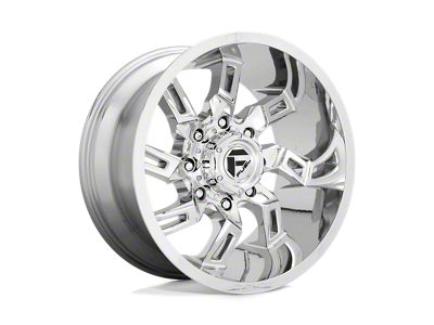 Fuel Wheels Lockdown Chrome 8-Lug Wheel; 20x9; 1mm Offset (11-14 Silverado 2500 HD)