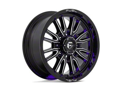 Fuel Wheels Clash Gloss Black Milled 8-Lug Wheel; 20x9; 20mm Offset (11-14 Silverado 3500 HD SRW)