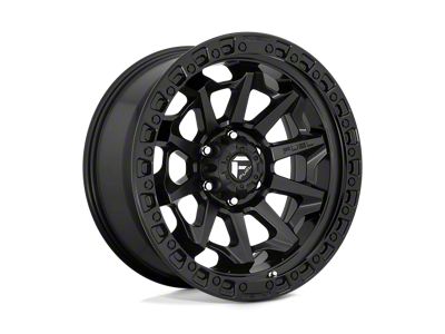 Fuel Wheels Covert Matte Black 8-Lug Wheel; 20x9; 1mm Offset (11-14 Silverado 3500 HD SRW)
