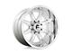 Fuel Wheels Hammer Chrome 8-Lug Wheel; 22x12; -44mm Offset (11-14 Silverado 3500 HD SRW)