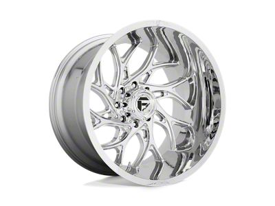 Fuel Wheels Runner Chrome 8-Lug Wheel; 22x10; -18mm Offset (11-14 Silverado 3500 HD SRW)