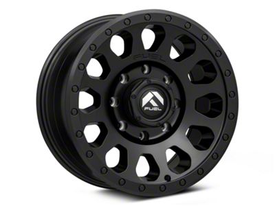 Fuel Wheels Vector Matte Black 8-Lug Wheel; 18x9; 20mm Offset (11-14 Silverado 3500 HD SRW)