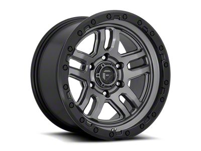Fuel Wheels Ammo Matte Gunmetal with Black Lip 6-Lug Wheel; 20x9; 20mm Offset (07-14 Tahoe)
