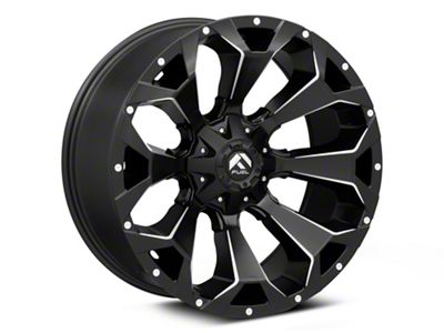 Fuel Wheels Assault Matte Black Milled 6-Lug Wheel; 18x9; 19mm Offset (07-14 Tahoe)