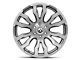 Fuel Wheels Blitz Platinum Brushed Gunmetal 6-Lug Wheel; 22x12; -44mm Offset (07-14 Tahoe)