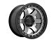 Fuel Wheels Block Matte Gunmetal 6-Lug Wheel; 18x9; 20mm Offset (07-14 Tahoe)