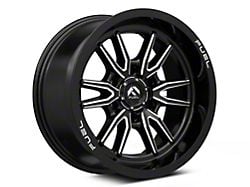 Fuel Wheels Clash Gloss Black Milled 6-Lug Wheel; 18x9; 1mm Offset (07-14 Tahoe)