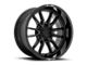 Fuel Wheels Clash Gloss Black 6-Lug Wheel; 18x9; 1mm Offset (07-14 Tahoe)