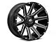 Fuel Wheels Contra Gloss Black Milled 6-Lug Wheel; 20x9; 19mm Offset (07-14 Tahoe)
