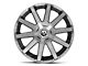 Fuel Wheels Contra Platinum Brushed Gunmetal 6-Lug Wheel; 20x9; 19mm Offset (07-14 Tahoe)