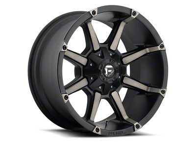 Fuel Wheels Coupler Matte Black Double Dark Tint 6-Lug Wheel; 18x9; 19mm Offset (07-14 Tahoe)