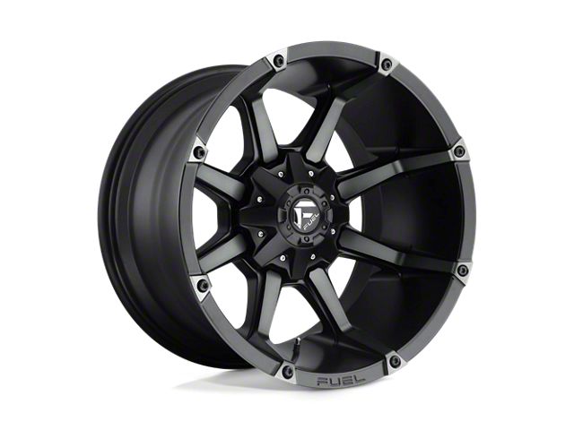 Fuel Wheels Coupler Matte Black Double Dark Tint 6-Lug Wheel; 20x10; -18mm Offset (07-14 Tahoe)