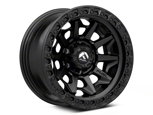 Fuel Wheels Covert Matte Black 6-Lug Wheel; 17x9; 1mm Offset (07-14 Tahoe)