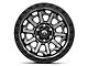 Fuel Wheels Covert Matte Gunmetal with Black Bead Ring 6-Lug Wheel; 17x8.5; 14mm Offset (07-14 Tahoe)