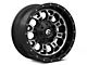 Fuel Wheels Crush Gloss Machined Double Dark Tint 6-Lug Wheel; 18x9; 20mm Offset (07-14 Tahoe)