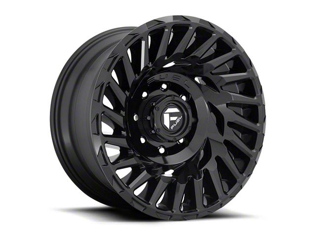 Fuel Wheels Cyclone Gloss Black 6-Lug Wheel; 20x10; -18mm Offset (07-14 Tahoe)