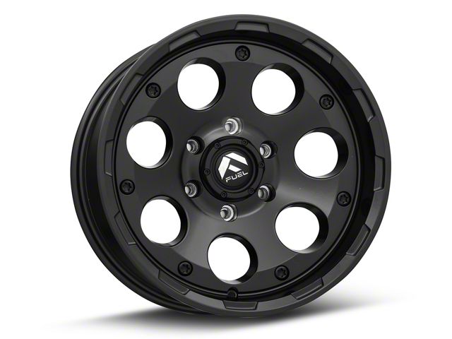 Fuel Wheels Enduro Matte Black 6-Lug Wheel; 17x9; -12mm Offset (07-14 Tahoe)