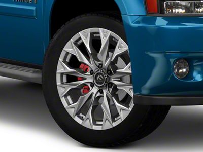 Fuel Wheels Flame Platinum 6-Lug Wheel; 22x12; -44mm Offset (07-14 Tahoe)