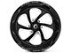 Fuel Wheels Flow Gloss Black Milled 6-Lug Wheel; 20x9; 20mm Offset (07-14 Tahoe)
