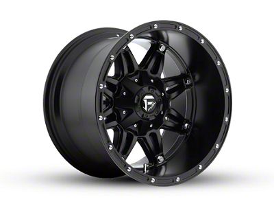 Fuel Wheels Hostage Matte Black 6-Lug Wheel; 18x12; -44mm Offset (07-14 Tahoe)