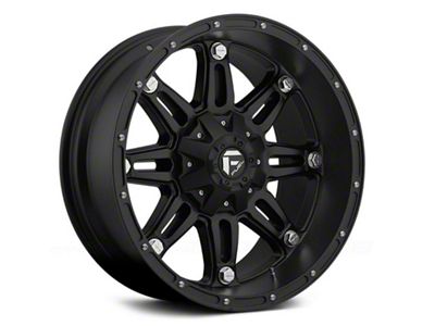 Fuel Wheels Hostage Matte Black 6-Lug Wheel; 18x9; 20mm Offset (07-14 Tahoe)
