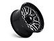 Fuel Wheels Ignite Gloss Black Milled 6-Lug Wheel; 20x10; -18mm Offset (07-14 Tahoe)