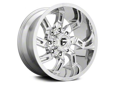 Fuel Wheels Lockdown Chrome 6-Lug Wheel; 20x9; 1mm Offset (07-14 Tahoe)