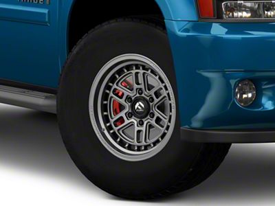 Fuel Wheels Nitro Matte Gunmetal 6-Lug Wheel; 17x9; -12mm Offset (07-14 Tahoe)