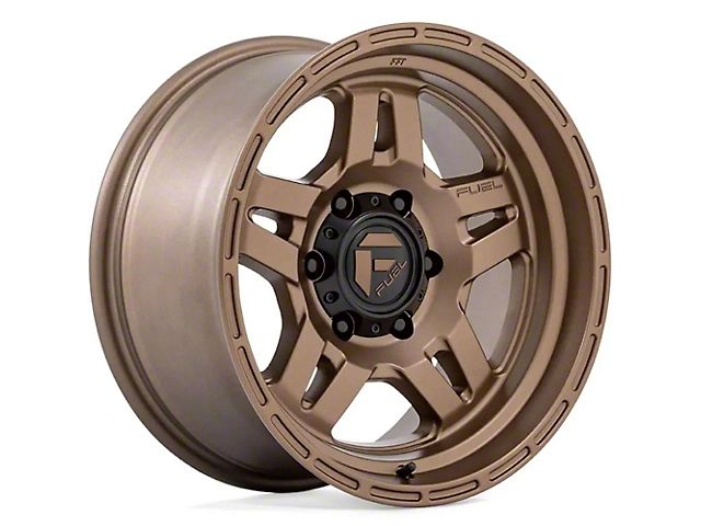 Fuel Wheels Oxide Matte Bronze 6-Lug Wheel; 17x9; -38mm Offset (07-14 Tahoe)