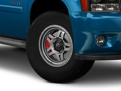 Fuel Wheels Oxide Matte Gunmetal 6-Lug Wheel; 17x8.5; 1mm Offset (07-14 Tahoe)