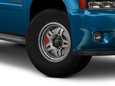 Fuel Wheels Oxide Matte Gunmetal 6-Lug Wheel; 17x9; -38mm Offset (07-14 Tahoe)