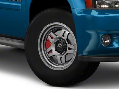 Fuel Wheels Oxide Matte Gunmetal 6-Lug Wheel; 18x9; 1mm Offset (07-14 Tahoe)