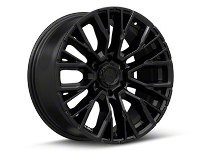 Fuel Wheels Rebar Blackout 6-Lug Wheel; 17x9; -12mm Offset (07-14 Tahoe)