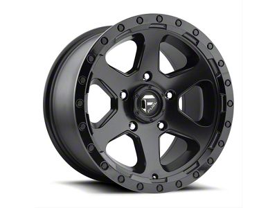 Fuel Wheels Ripper Matte Black 6-Lug Wheel; 17x9; -12mm Offset (07-14 Tahoe)